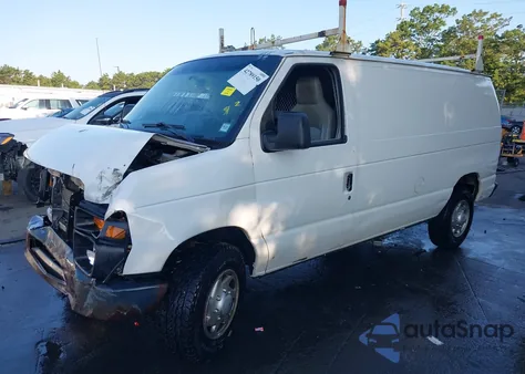 2014 Ford E-250 Commercial z USA, uszkodzony, nr VIN 1FTNE2EW8EDA92717